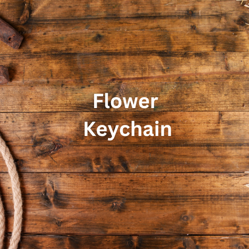 Flower Keychain
