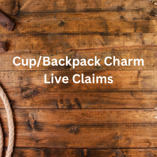 Cup/Backpack Charm Live Claims